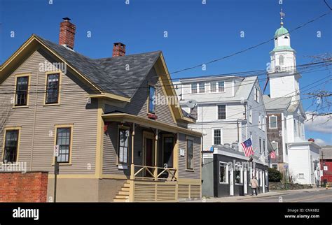 A street in Newport, Rhode Island Stock Photo - Alamy