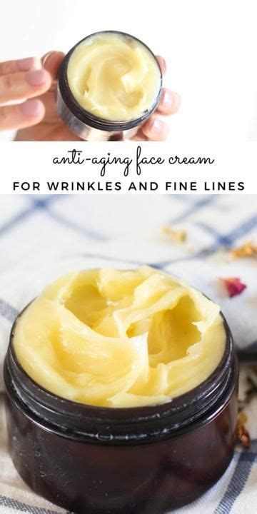 Diy anti aging face cream – Artofit