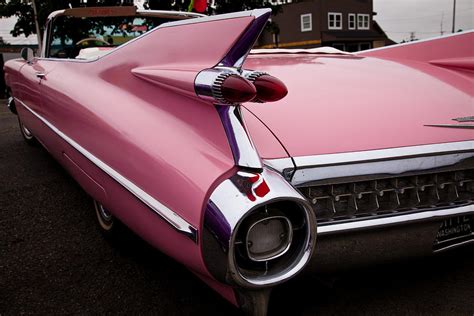 1959 Pink Cadillac Convertible Photograph by David Patterson