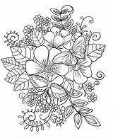 Beautiful Flower Coloring Pages  Infoupdateorg sketch template
