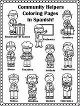 Preschool Community Helper Coloring Pages sketch template