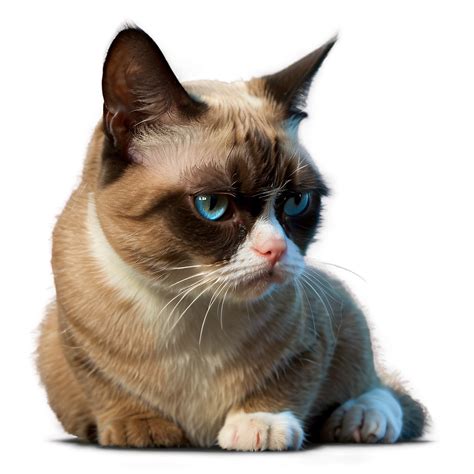 Download Grumpy Cat Meme Png 05212024 | Wallpapers.com