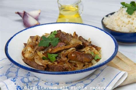 Hígado encebollado | Laylita.com – Recetas de Cocina