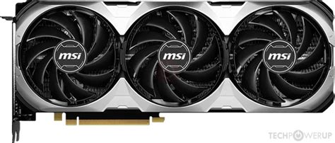 MSI RTX 4070 Ti VENTUS 3X OC Specs | TechPowerUp GPU Database