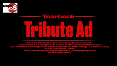 Yearbook Tribute Ad | Richmond Hill Middle School