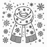 Scarf Coloring Pages 3 Printable For Free Download sketch template