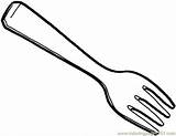 Spoon Coloring Page At GetColoringscom  Free Printable Colorings sketch template