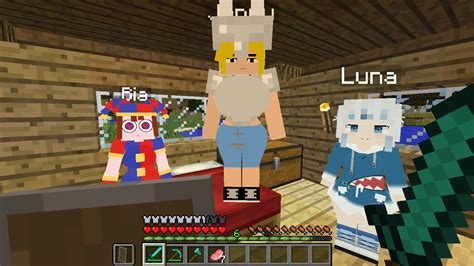 Jenny Mod 2 Fapcraft Custom Skins Pomni Fionna and Gawr Gura - Minecraft Fan Art (45292188) - Fanpop