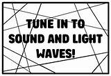 TUNE IN TO SOUND AND LIGHT WAVES Grade 7 And 8 Science Coloring Pages  sketch template