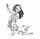 Moana Coloring Pages Printable Sheets Simple And Easy For Kids  sketch template