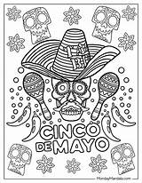 20 Cinco De Mayo Coloring Pages Free PDF Printables sketch template