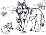 Effortfulg Wolves Coloring Pages sketch template