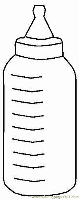 Coloring Pages Baby Bottle 6 Peoples > Others  Free Printable sketch template