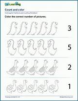 Count And Color Shapes Worksheets Sketch Coloring Page sketch template