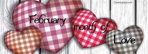 February Month Of Love Facebook Cover | Cover pics for facebook, Facebook cover, Fb cover photos