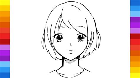 How To Draw A Cute Anime Face Step By Step - Infoupdate.org