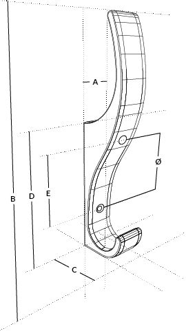 Heavy Duty Classroom Coat Hooks - Completely Unbreakable Toughook XL ...