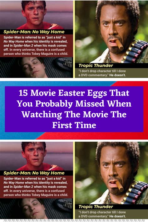 15 movie easter eggs that you probably missed when watching the movie ...