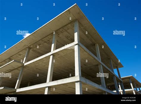 Reinforced concrete slabs of a residential building under construction Stock Photo - Alamy