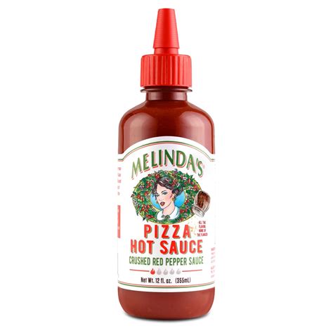 Buy Melinda’s Pizza Hot Sauce - Crushed Red Pepper Sauce Made with ...