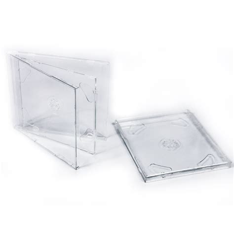 Clear Tray Double CD Jewel Cases - Blank Media | Promotional Branding