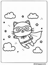 9 Cartoon Cat Coloring Pages Free Printable sketch template
