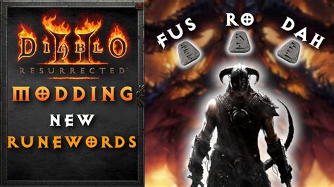 New Runes and Runewords | D2R Modding - YouTube