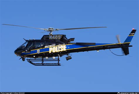 N451F Maryland State Police Airbus helicopter H125 Photo by Ethan ...