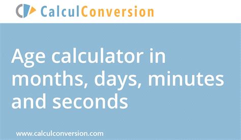 Age calculator in year, month and day