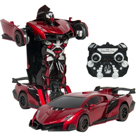 Best Choice Products Kids Toy Transformer RC Robot Car Remote Control ...