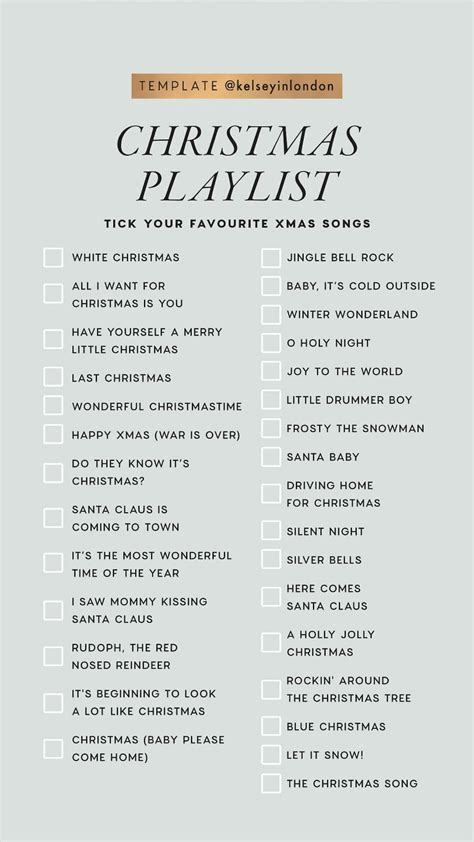 Pin on this or that | Best christmas songs, Christmas playlist, Popular ...