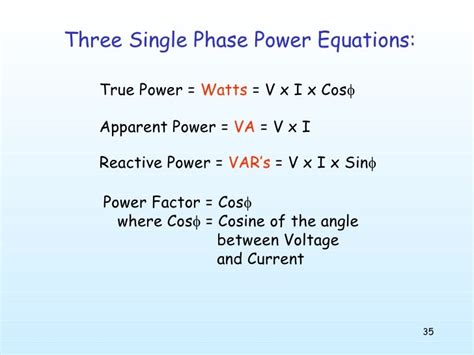 Three Phase Power Equations - Tessshebaylo