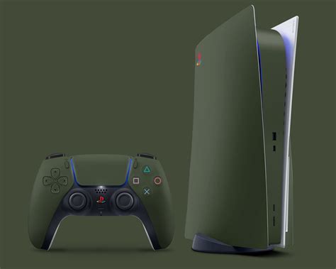 Classic Retro Black PS5 Skin Navy Red Khaki Green Playstation - Etsy