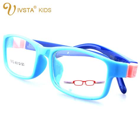 IVSTA TR Eyeglasses Kids Frames Eyewear Optical Glasses Prescription Children Flexible Rubber No ...