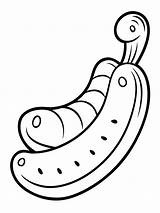 Italian sausage colouring Book pages For Children And Adults With  sketch template