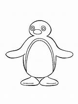 Free Pingu Coloring Pages sketch template
