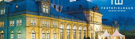 Festspielhaus Baden-Baden - Program, Concert and Tickets