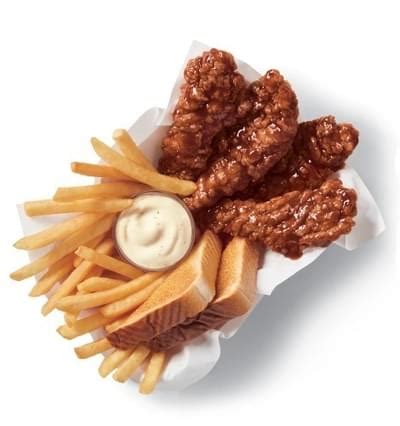 Dairy Queen Honey BBQ Sauced & Tossed Chicken Strip Basket Nutrition Facts