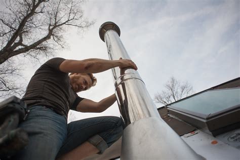 Tyler Installing Class A Chimney Pipe | Fall (2014) - www.go… | Flickr