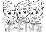 Elves Elfos Duendes Ausmalbilder Elfen Elfe Duende Colouring Gogh  sketch template