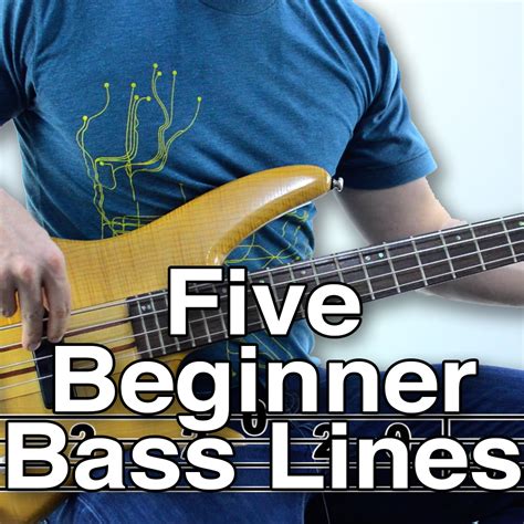 Beginner Bass Lines: Five Of Them That Are Guaranteed To Impress