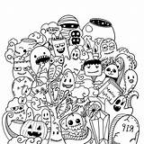Cute Doodle Coloring Pages/lineart  Upwork sketch template