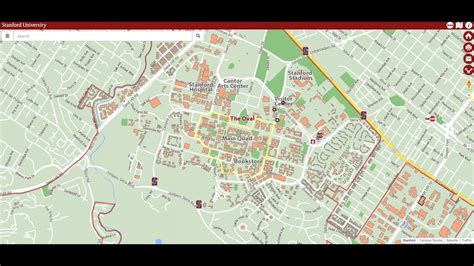 Tour of the Stanford Campus Map - YouTube