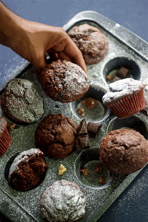 Chocolate Muffins - Beginners Baking Series - Spices N Flavors