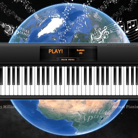 Online piano app, Virtual Piano