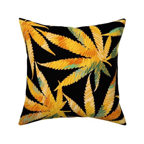 Cannabis leaves graffiti style - Spoonflower