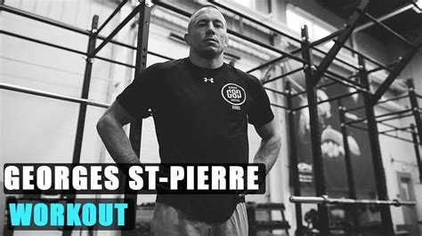 Georges St-Pierre workout highlights | Hard Workout - YouTube