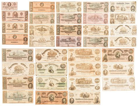 Assorted Confederate Currency | Rock Island Auction