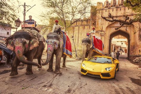 Lamborghini Aventador in India – Bernd Kammerer photography