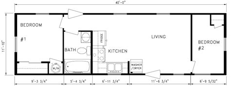 14x70 Mobile Home Floor Plan New 2 Bedroom 14 X 70 Mobile Homes Floor ...